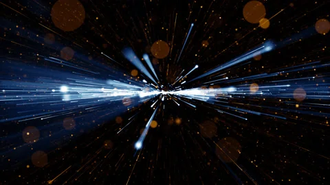 Particles event game trailer titles cinematic openers concert background loop Stock Footage 173355010