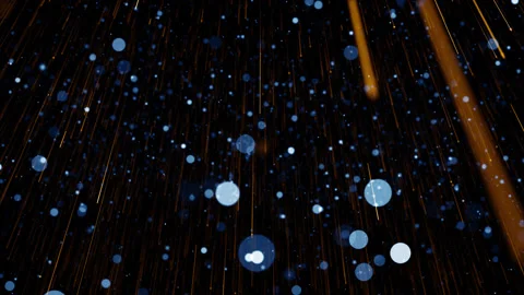 Particles event game trailer titles cinematic openers concert background loop Stock Footage 178255114