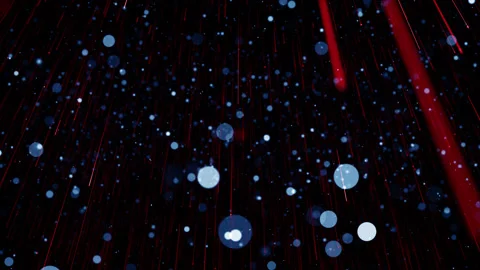 Particles event game trailer titles cinematic openers concert background loop Stock Footage 178255348