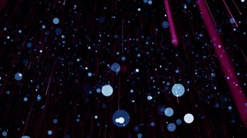 Particles event game trailer titles cinematic openers concert background loop Stock Footage 178255380