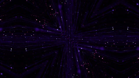 Particles event game trailer titles cinematic openers concert background loop Stock Footage 196865880