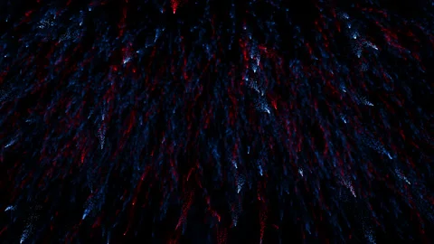 Particles event game trailer titles cinematic openers concert background loop Stock-Footage 201056526