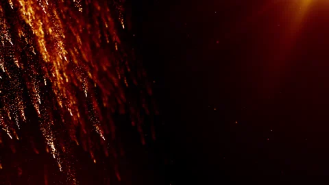 Particles event game trailer titles cinematic openers concert background loop Stock Footage 219414384