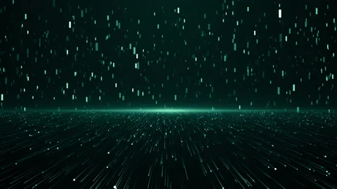 Particles event game trailer titles cinematic openers concert background loop Stock Footage 239453932
