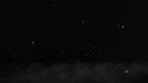 Particles falling about smoke Stock Footage 112863456