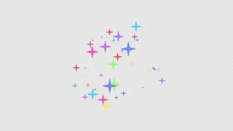 Particles featuring a cross that sparkles intensely Video stock 341468417