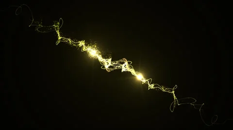 Particles with flare trans Stock Footage 37355415