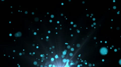 Particles with flares loop Stock Footage 41116396
