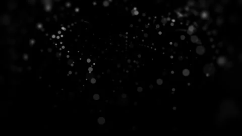 Particles Flickering In Fluid Space Background 4k animation of an abstract b Stock Footage 312884778