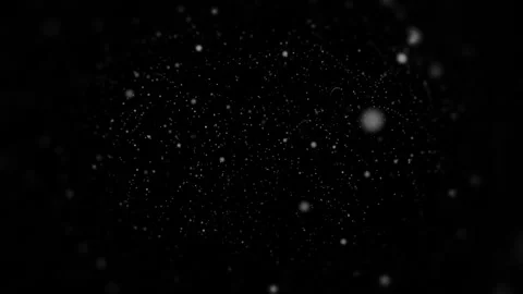 Particles Flickering In Fluid Space Background Animation of an abstract back Stock Footage 312884821