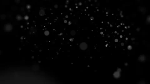Particles Floating In Fluid Space Background 4k animation of an abstract bac Stock Footage 312884818