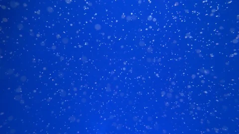 Particles Floating in Water Abstract Background Stock Footage