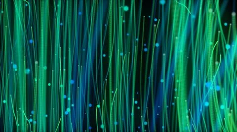 Particles flow Illustrazione stock