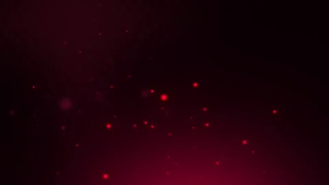 Particles flowting slowing in red background loop Stock Footage 316878205