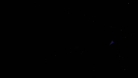 Particles fly to the camera.Growing global network and data connections. Stock Footage 96918500