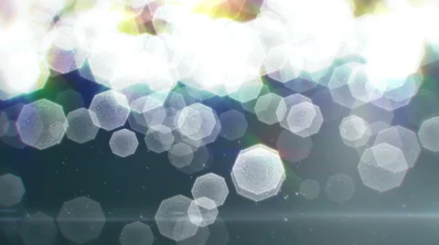 Particles flying in the air (loop) Stock Footage 49097247