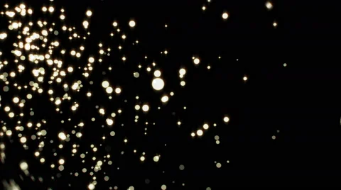 Particles flying in the air (loop) Stock Footage 49984948