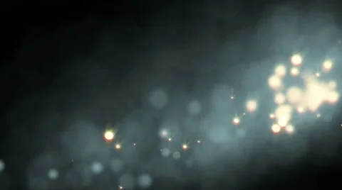 Particles flying in the air (loop) Stock Footage 50032706