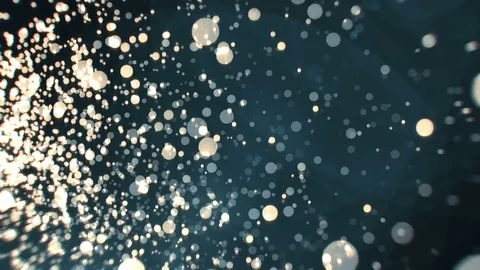 Particles flying in the air (loop) Stock Footage 71332395