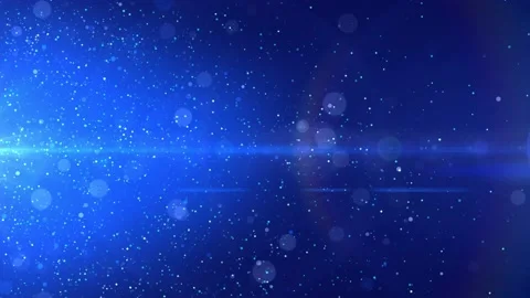 Particles Flying Blue Stock Footage 148344109