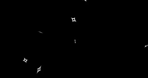 Particles flying from one point in the form of a four-pointed star 242 Stock Footage 311119287