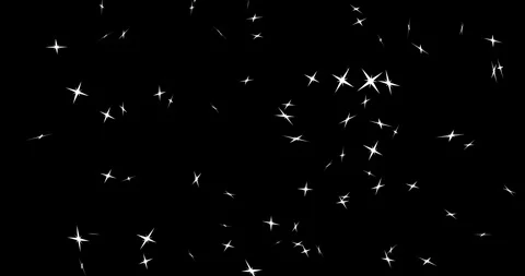 Particles flying from one point in the form of a four-pointed star 241 Stock Footage 311119290