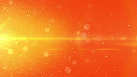 Particles Flying Orange Stockbeeldmateriaal 148326574