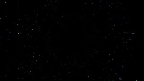 Particles flying in space. Animation. 스톡 동영상 121316831