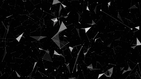 Particles flying in space. Stock Footage 96900356