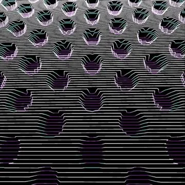 Particles glitch abstract surface background. Stock Illustration