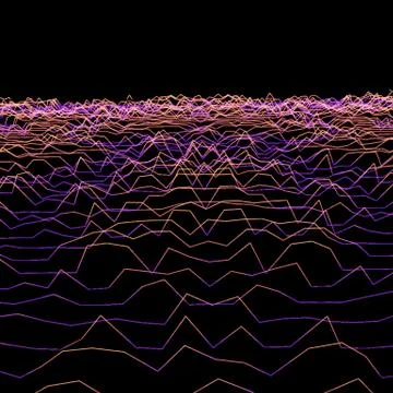 Particles glitch abstract surface background. Stock Illustration