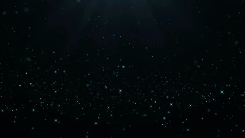 Particles Glitter Background. Loop Video stock 89717667