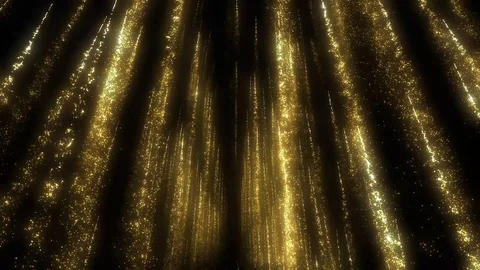 Particles Gold Award Stock Footage 92838176