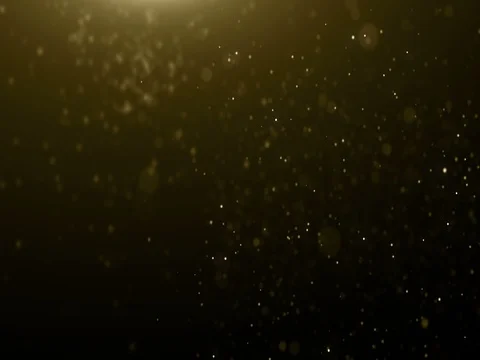 Particles gold bokeh glitter awards dust abstract background loop Stock Footage 84188696