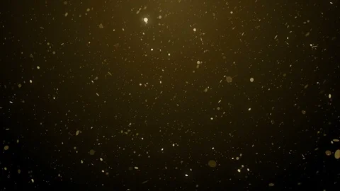 Particles gold bokeh glitter awards dust abstract background loop Stock Footage 101041575