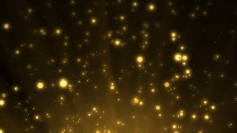 Particles gold event awards 4k Animation Loop Stock Footage 318504136