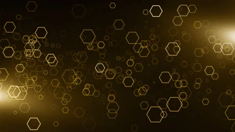 Particles gold event awards trailer titles cinematic concert background loop Stock Footage 156695344