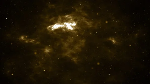 Particles gold event awards trailer titles cinematic concert background loop Stock Footage 182808032