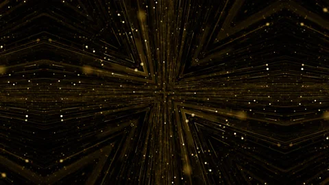 Particles gold event awards trailer titles cinematic concert background loop Stock Footage 196866202