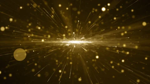 Particles gold event awards trailer titles cinematic concert background loop Stock-Footage 204768328
