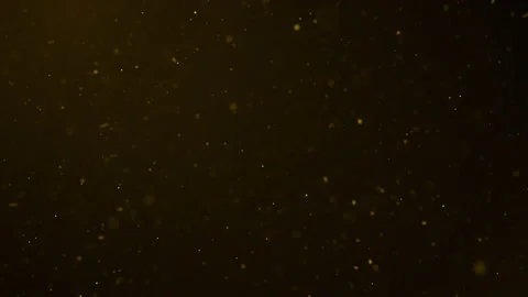 Particles gold event awards trailer titles cinematic concert background loop Video stock 220697368