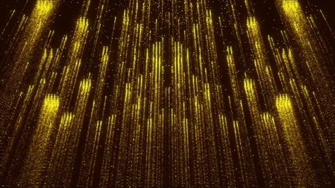 Particles Gorgeous Flares Flicker Background Animated Glitter Wall Stock Footage 87184827