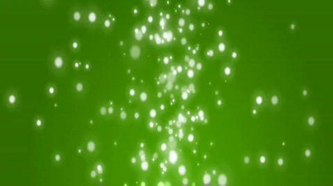 Particles on Green BG 動画素材 459728
