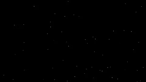 Particles Ground | Slow Motion Floating on Black Background Stock Footage 323505443
