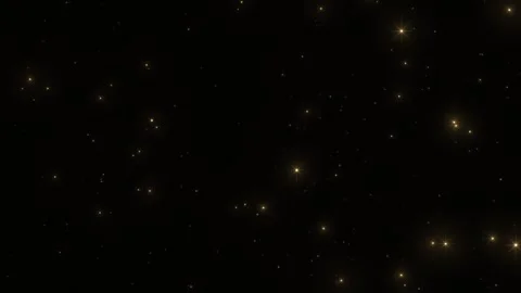 Particles Ground | Slow Motion Floating on Black Background Stock Footage 323505450