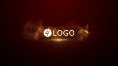 Particles Intro Logo Reveal Intros Light Stingers Animation Stock After Effects