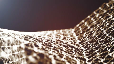 Particles of light chaotically moving Stock Footage 90710659