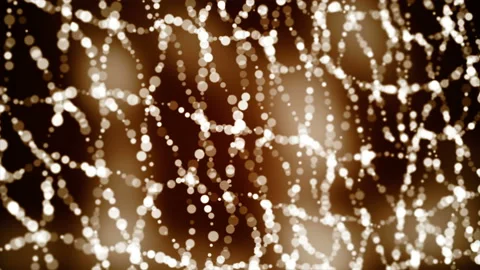 Particles of light chaotically moving Stock Footage 90753936