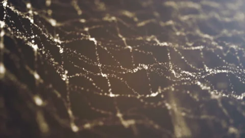 Particles of light chaotically moving Stock Footage 91000455