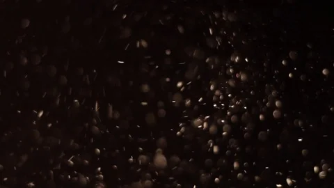 Particles with light leak Video stock 83401094